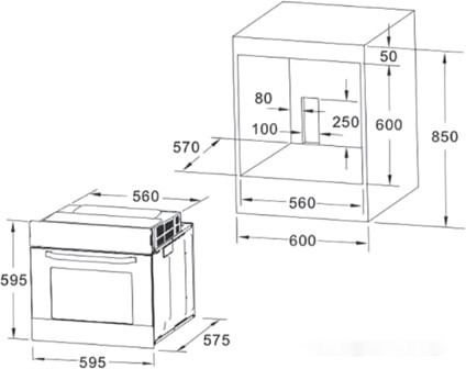Духовой шкаф AKPO PEA 7008 MMD01 IV