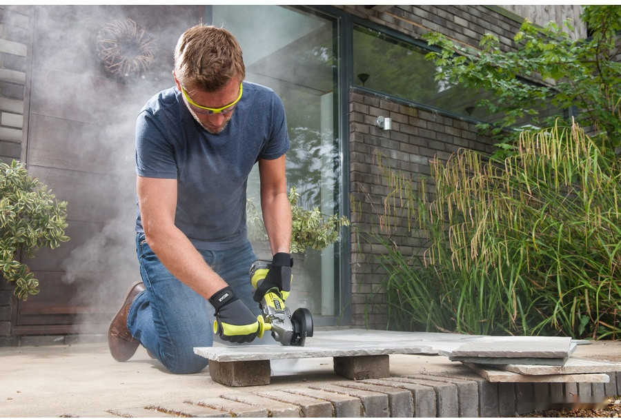 Угловая шлифмашина Ryobi R18AG7-0 (без АКБ) Угловая шлифмашина Ryobi R18AG7-0 (без АКБ)