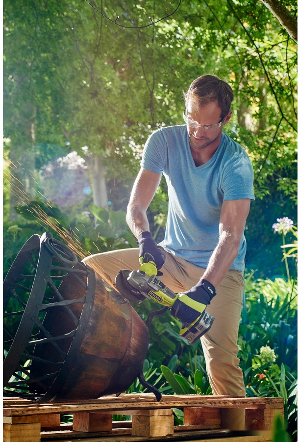 Угловая шлифмашина Ryobi R18AG7-0 (без АКБ) Угловая шлифмашина Ryobi R18AG7-0 (без АКБ)