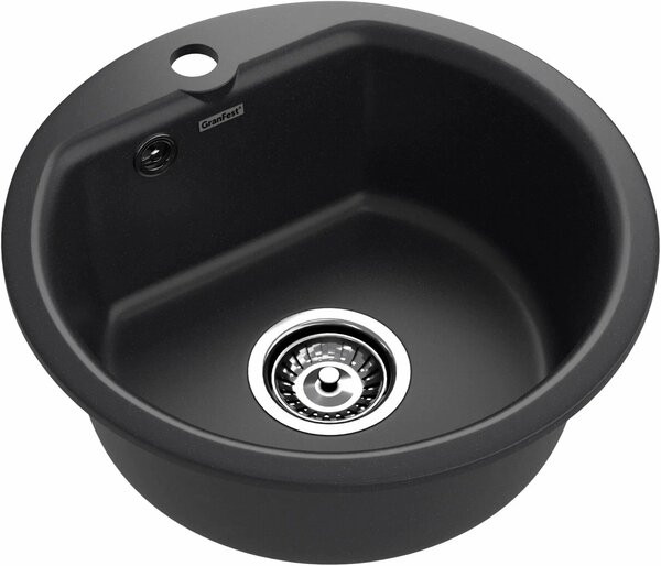 Кухонная мойка GranFest SMART 435 (черный) Кухонная мойка GranFest SMART 435 (черный)