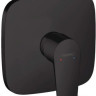 Смеситель Hansgrohe Talis E 71765670 (черный матовый)