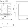 Кухонная мойка Granula 7803 (Эспрессо) Кухонная мойка Granula 7803 (Эспрессо)
