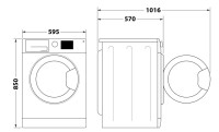 Стиральная машина Whirlpool FFWDB 964489 SBSV EE