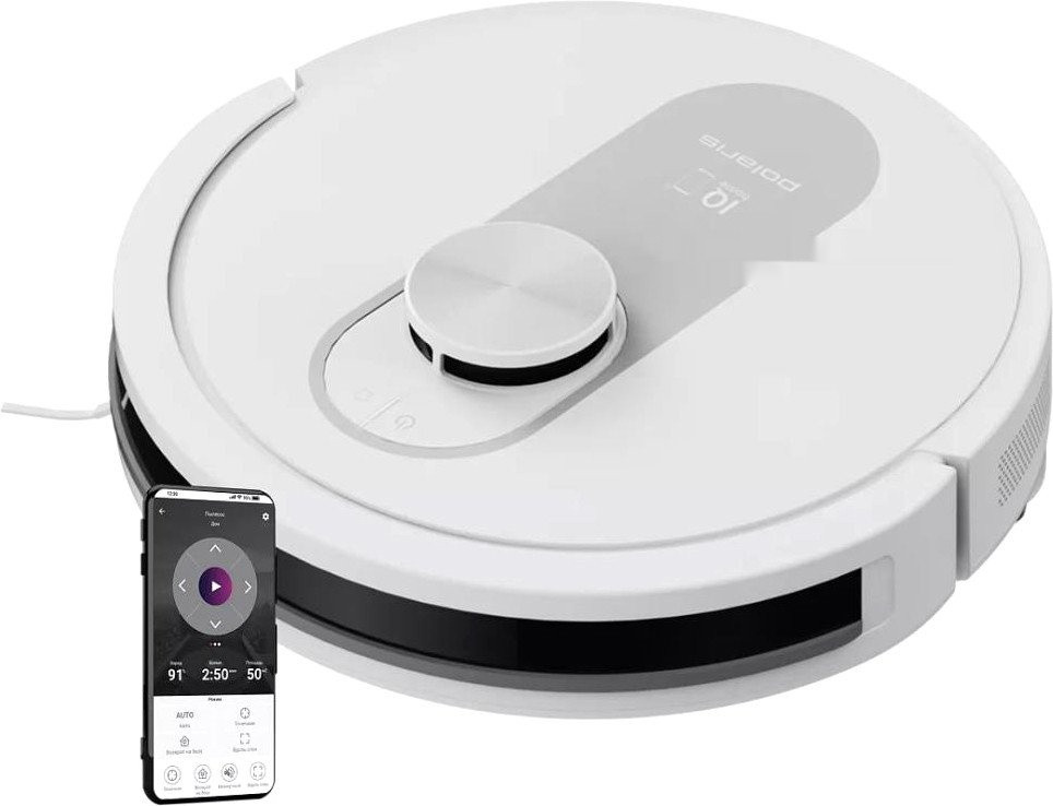 Робот-пылесос Polaris PVCR 4250 WIFI IQ Home (белый)