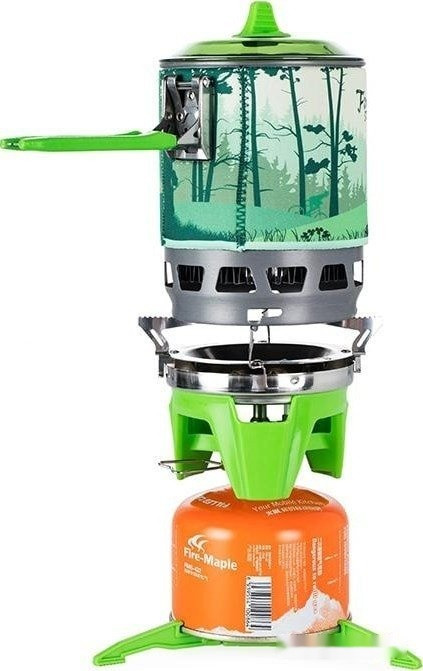 Туристическая горелка Fire-Maple Star X3 (зеленый)