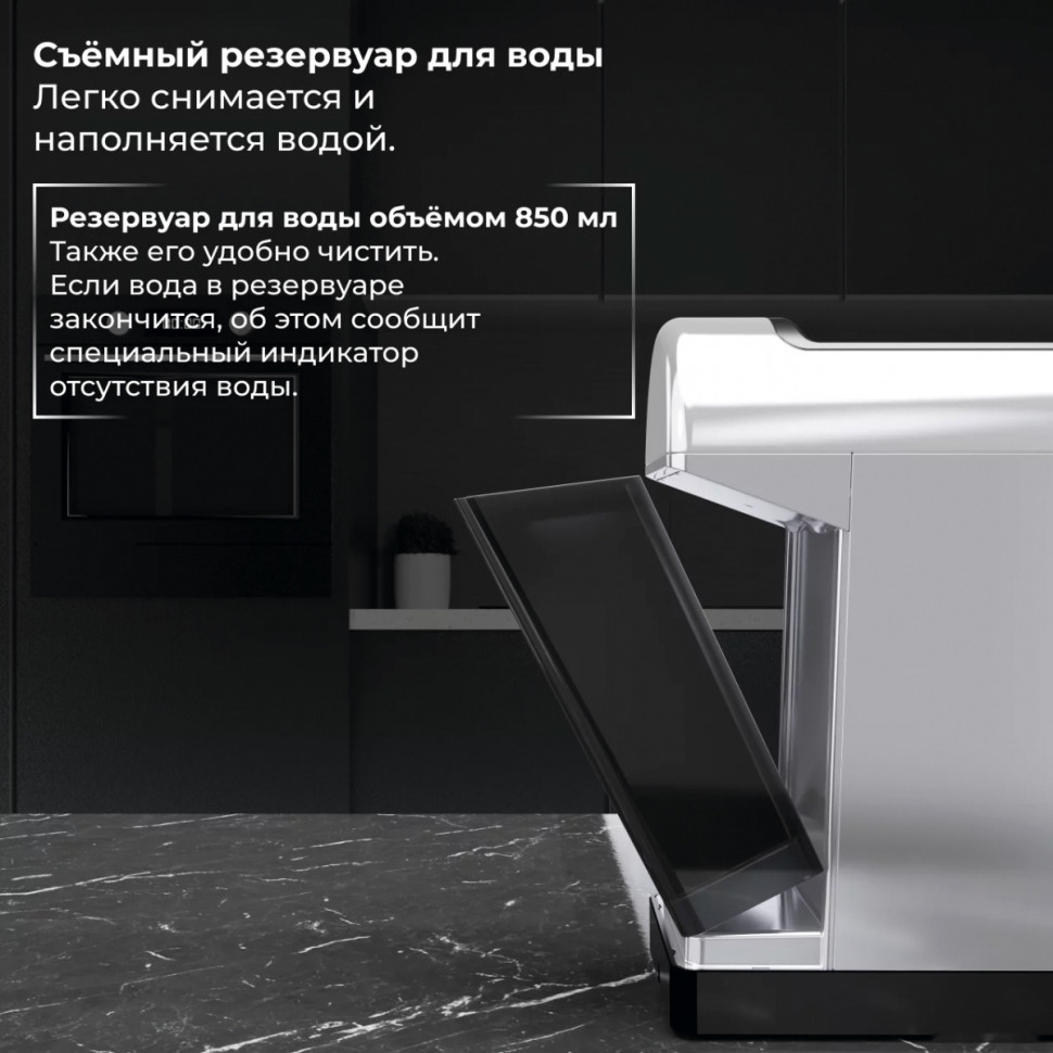 Рожковая помповая кофеварка SATE GT-100 (серебристый) Рожковая помповая кофеварка SATE GT-100 (серебристый)