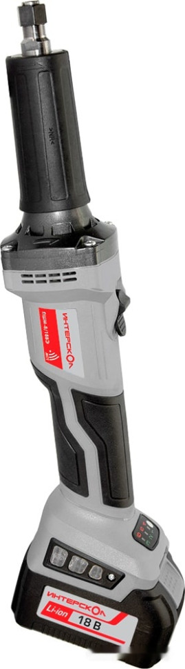 Шлифовальная машина Интерскол ПШМ-8/18ВЭ (без АКБ)