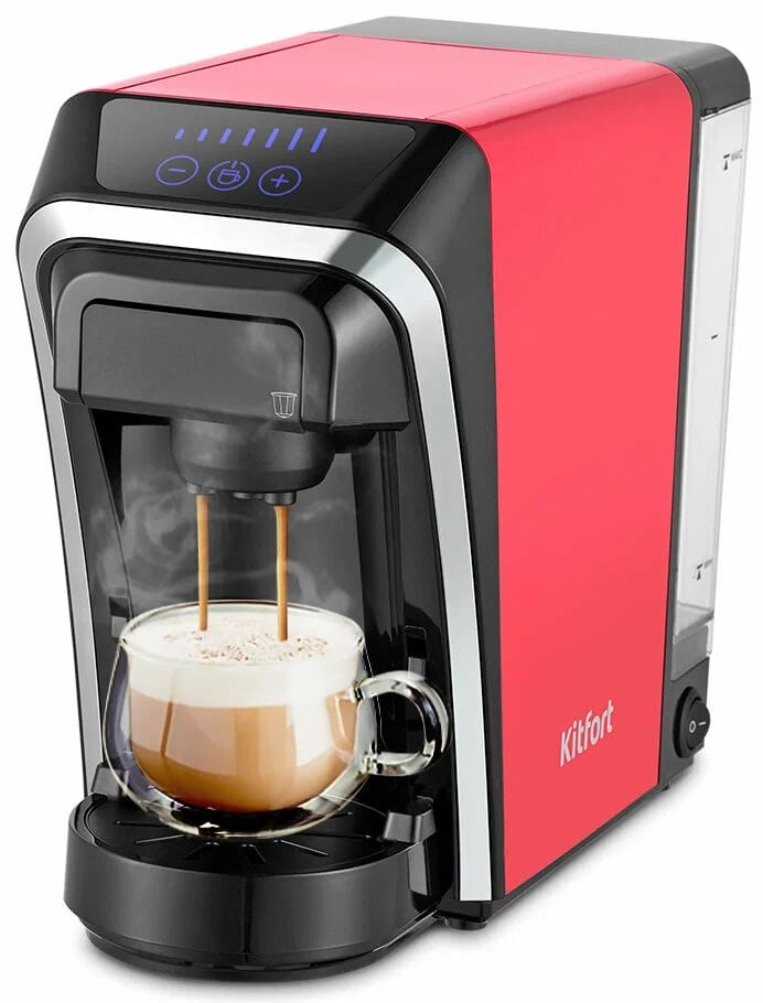 Капсульная кофеварка Kitfort KT-7227 Капсульная кофеварка Kitfort KT-7227