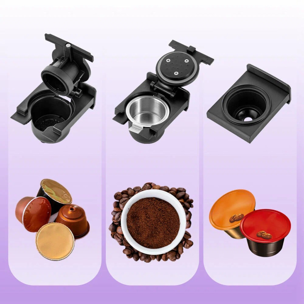 Капсульная кофеварка Kitfort KT-7227 Капсульная кофеварка Kitfort KT-7227