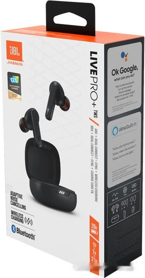 Наушники JBL Live Pro+ TWS (черный) Наушники JBL Live Pro+ TWS (черный)
