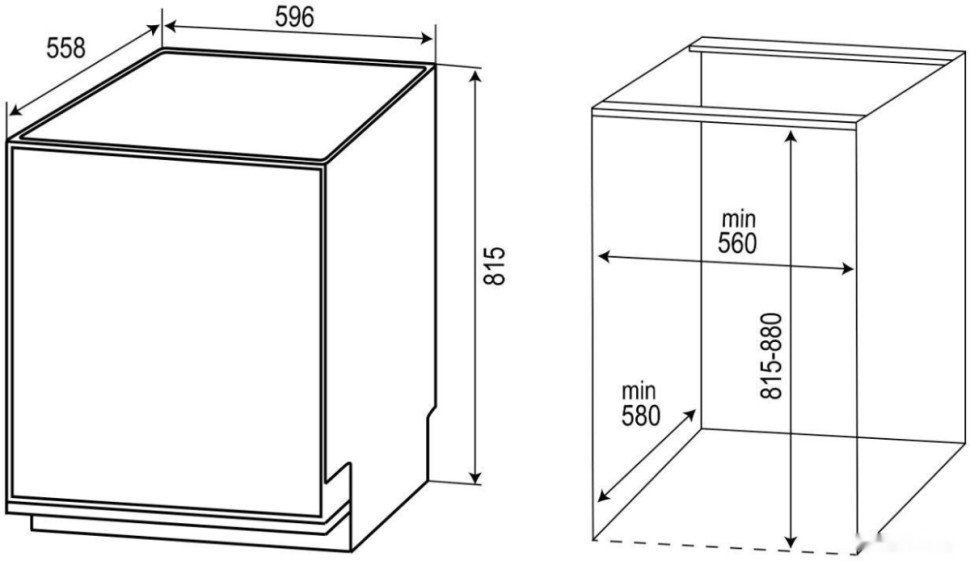 Посудомоечная машина Zigmund & Shtain DW 301.6 Посудомоечная машина Zigmund & Shtain DW 301.6