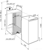 Однокамерный холодильник Liebherr IRBd 4550 Prime