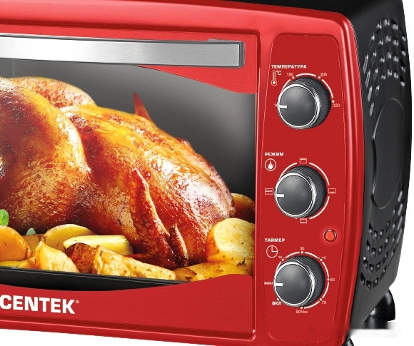 Мини-печь CENTEK CT-1531-42 (красный) Мини-печь CENTEK CT-1531-42 (красный)