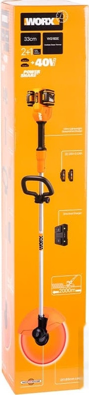 Триммер Worx WG183E (с 2-мя АКБ) Триммер Worx WG183E (с 2-мя АКБ)
