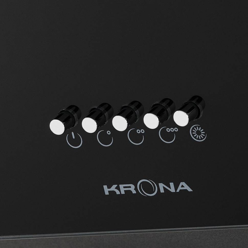 Вытяжка Krona Polly 600 PB (черный) Вытяжка Krona Polly 600 PB (черный)