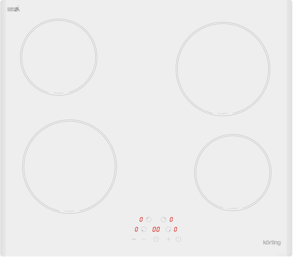 Варочная панель Korting HK 60003 BW
