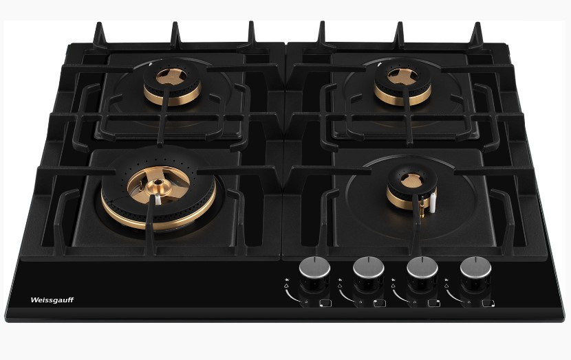 Варочная панель Weissgauff HGG 6445 BL Volcano Burner Варочная панель Weissgauff HGG 6445 BL Volcano Burner