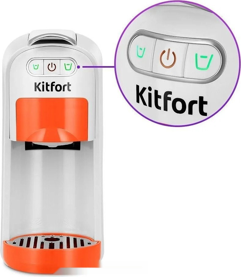 Капсульная кофеварка Kitfort KT-7509 Капсульная кофеварка Kitfort KT-7509