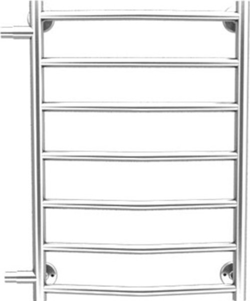 Полотенцесушитель Ростела Соната боковое подключение 1" 6 перекладин 70 см