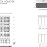 Винный шкаф Dunavox DXFH-28.88