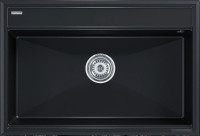 Кухонная мойка Paulmark Stepia-750 PM117551-BLM (черный металлик)