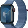 Умные часы Apple Watch SE 2023 A2723 44 мм (серебристый/синий, спортивный ремешок, 130-200)