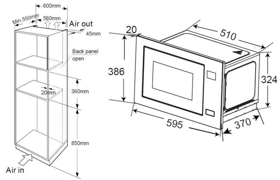 Микроволновая печь Zorg MIA211 M (белый) Микроволновая печь Zorg MIA211 M (белый)