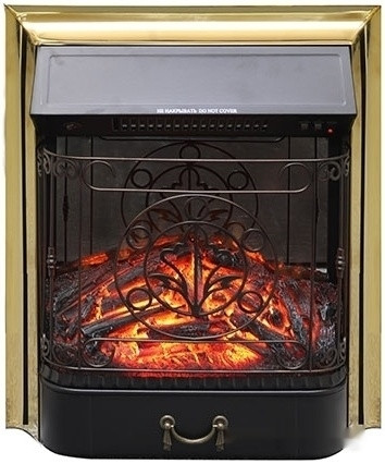 Камин Royal Flame Majestic FX M (черный/латунь)