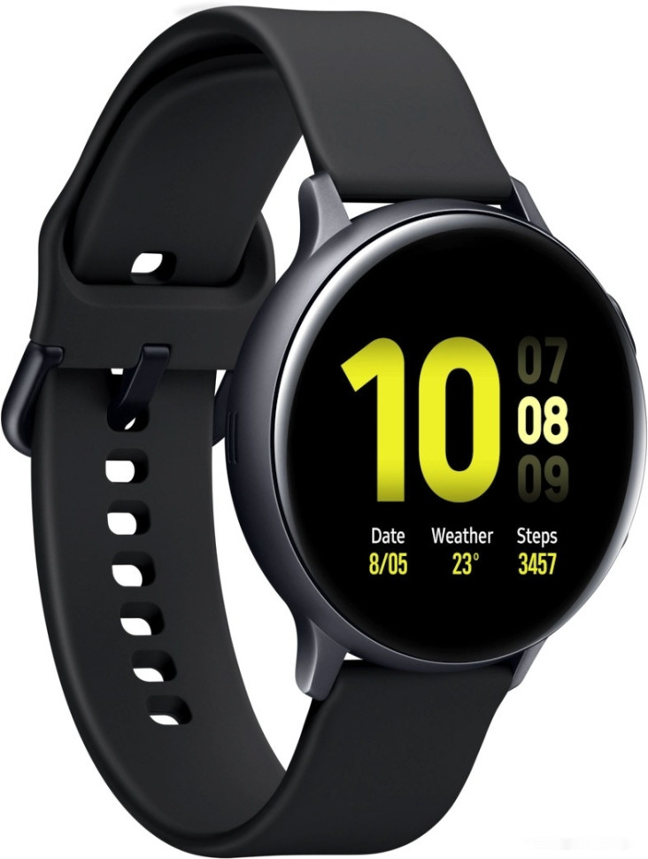 Умные часы Samsung Galaxy Watch Active2 44мм (2 браслета, лакрица) Умные часы Samsung Galaxy Watch Active2 44мм (2 браслета, лакрица)