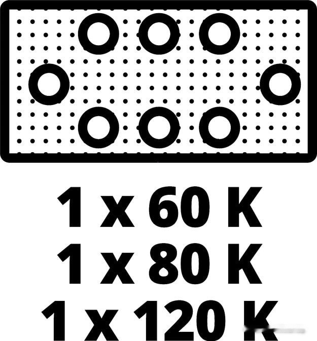 Шлифовальная машина Einhell TE-OS 18/230 Li Solo