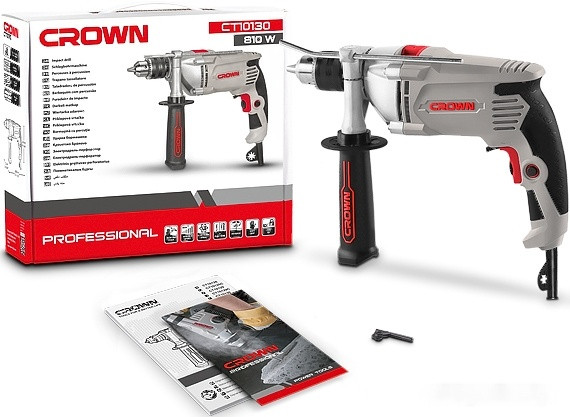 Ударная дрель Crown CT10130 420190