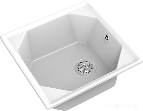 Кухонная мойка GranFest GF-U-500 (иней)