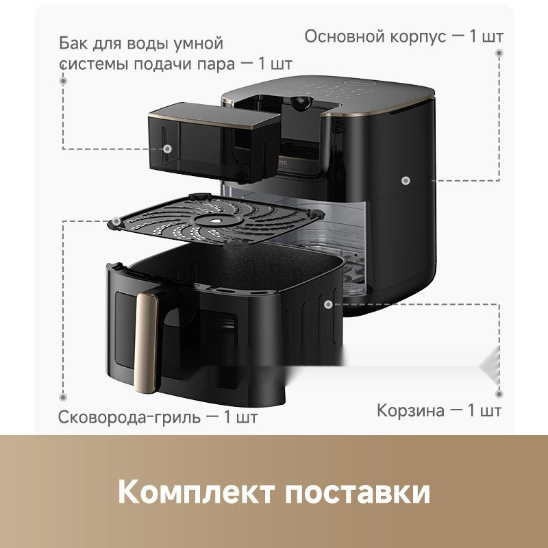Аэрогриль Dreame Air Fryer AF30 Black