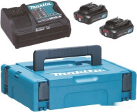 Аккумулятор для инструмента Makita BL1021B + DC10SB (12В/2 Ah + 12В)