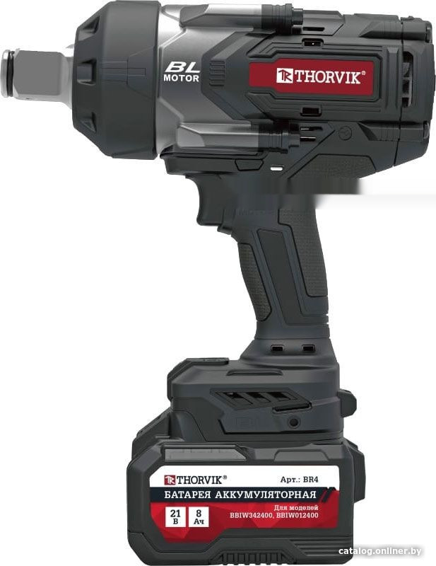 Гайковерт Thorvik BBIW012400 (с 2-мя АКБ, кейс) Гайковерт Thorvik BBIW012400 (с 2-мя АКБ, кейс)