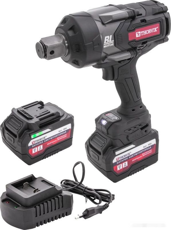 Гайковерт Thorvik BBIW012400 (с 2-мя АКБ, кейс) Гайковерт Thorvik BBIW012400 (с 2-мя АКБ, кейс)