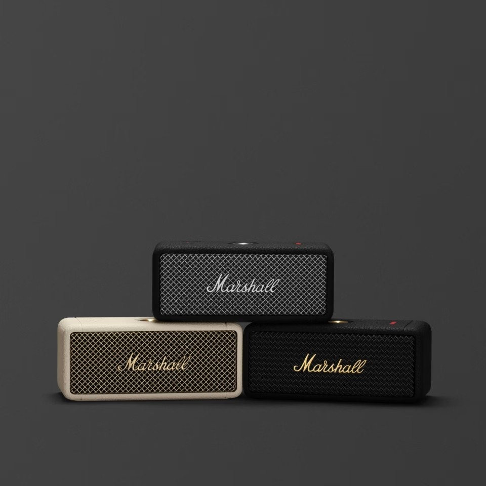 Портативная акустика Marshall Emberton II (кремовый)