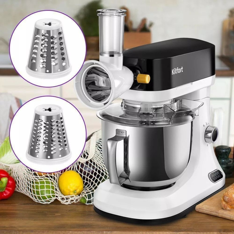 Кухонный комбайн Kitfort KT-3438 Кухонный комбайн Kitfort KT-3438
