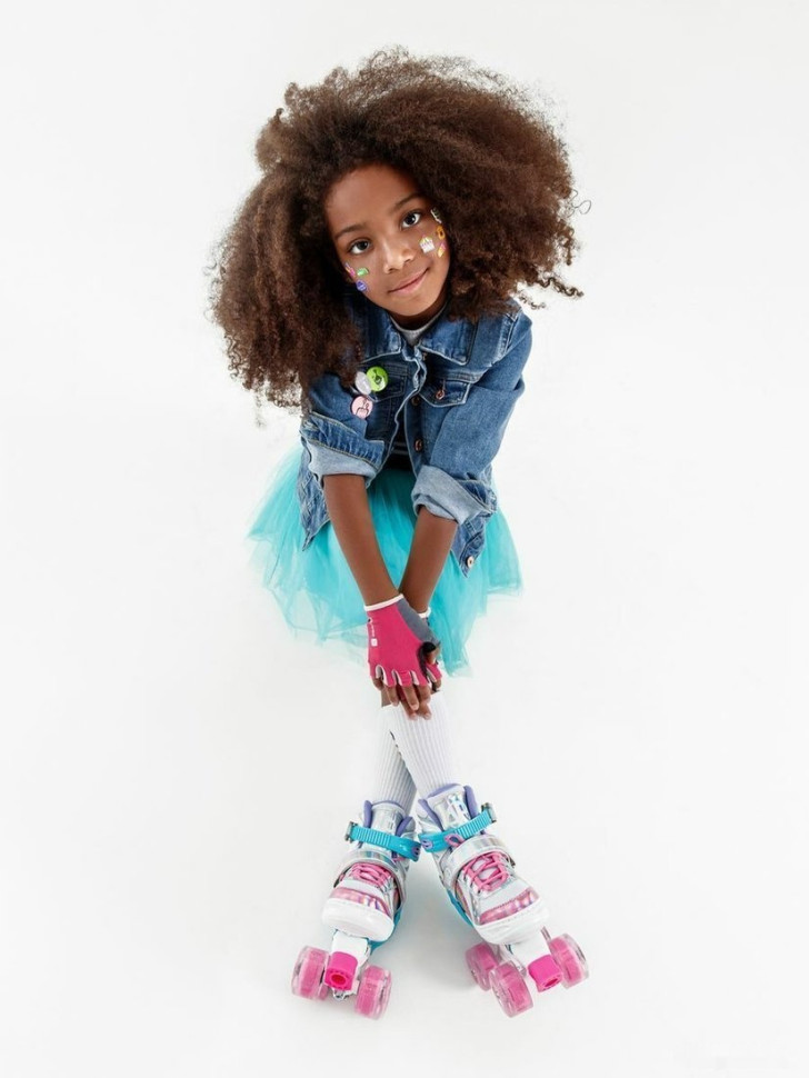 Роликовые коньки Amarobaby Disco AMARO-35Di-Pi-26 (розовый, р-р 26-29) Роликовые коньки Amarobaby Disco AMARO-35Di-Pi-26 (розовый, р-р 26-29)