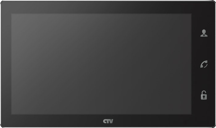 Видеодомофон CTV M4102FHD (черный)
