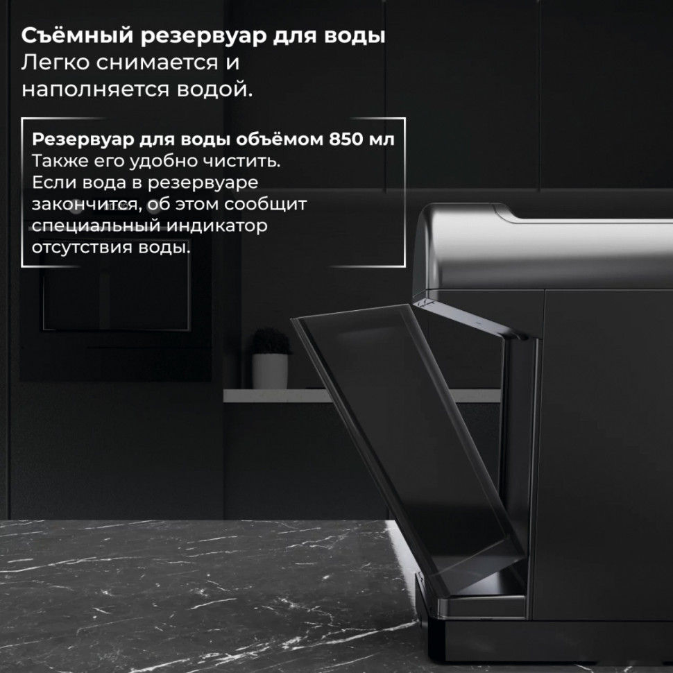 Рожковая помповая кофеварка SATE GT-100 (черный) Рожковая помповая кофеварка SATE GT-100 (черный)