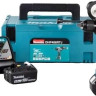 Ударная дрель-шуруповерт Makita DHP486RTJ (с 2-мя АКБ 5 Ач, кейс)