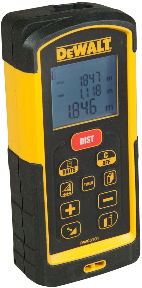Лазерный дальномер DeWALT DW03101 Лазерный дальномер DeWALT DW03101