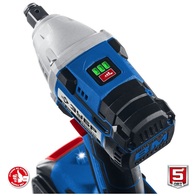 Аккумуляторный гайковерт ЗУБР GB-250-42 (кейс) Аккумуляторный гайковерт ЗУБР GB-250-42 (кейс)