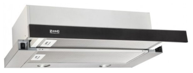 Вытяжка ZorG Technology Storm G 700 60 нержавейка + стекло черное