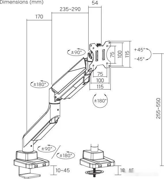 Кронштейн Ultramounts UM717 Кронштейн Ultramounts UM717