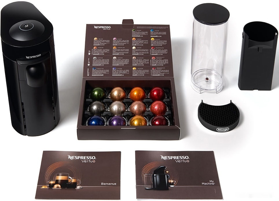 Капсульная кофеварка Delonghi Nespresso Vertuo Plus ENV 150.B Капсульная кофеварка Delonghi Nespresso Vertuo Plus ENV 150.B