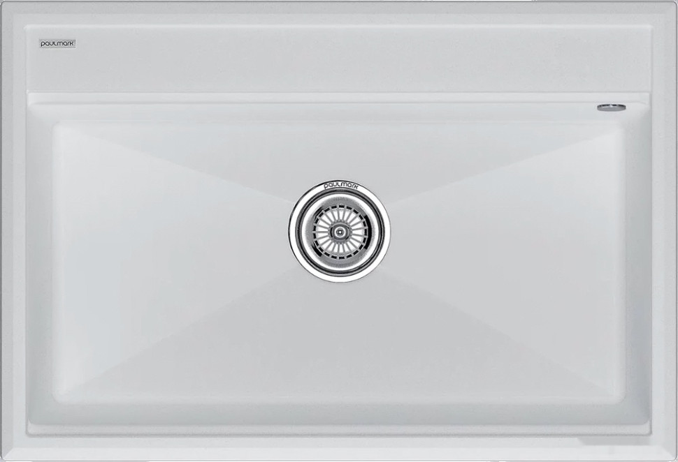 Кухонная мойка Paulmark Stepia-750 PM117551-WH (белый)