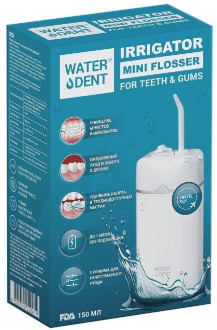 Электрическая зубная щетка Waterdent Mini Flosser