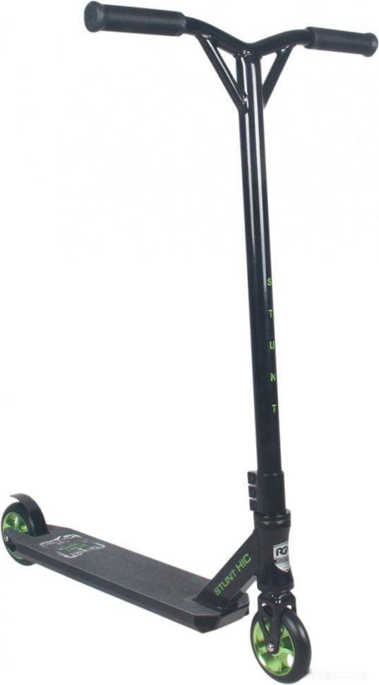 Самокат RGX Stunt HIC (черный/зеленый)